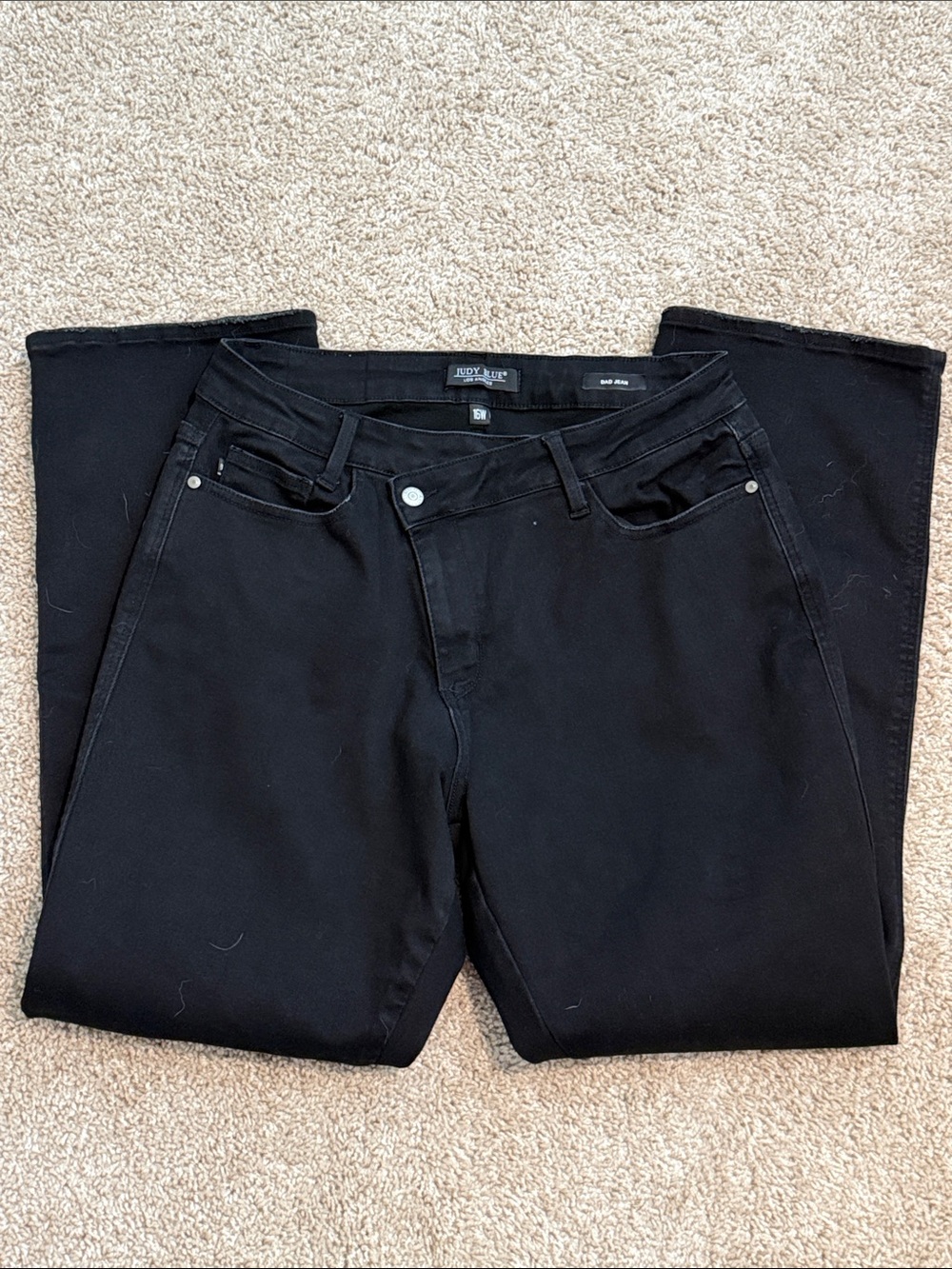 Judy Blue Men’s Black Straight Jeans